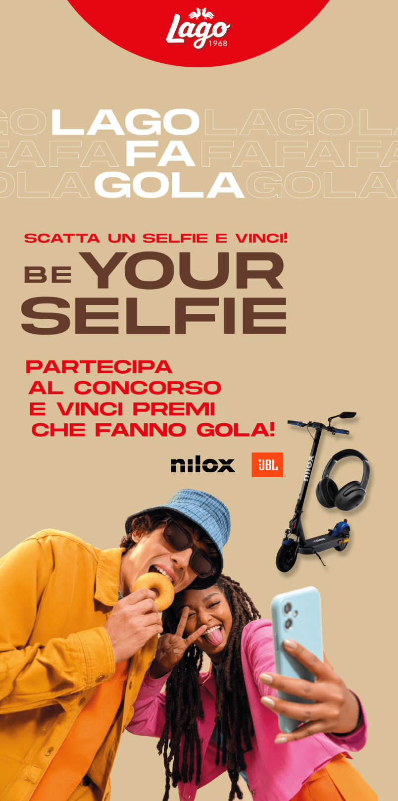 Lago fa gola — Be Yourselfie